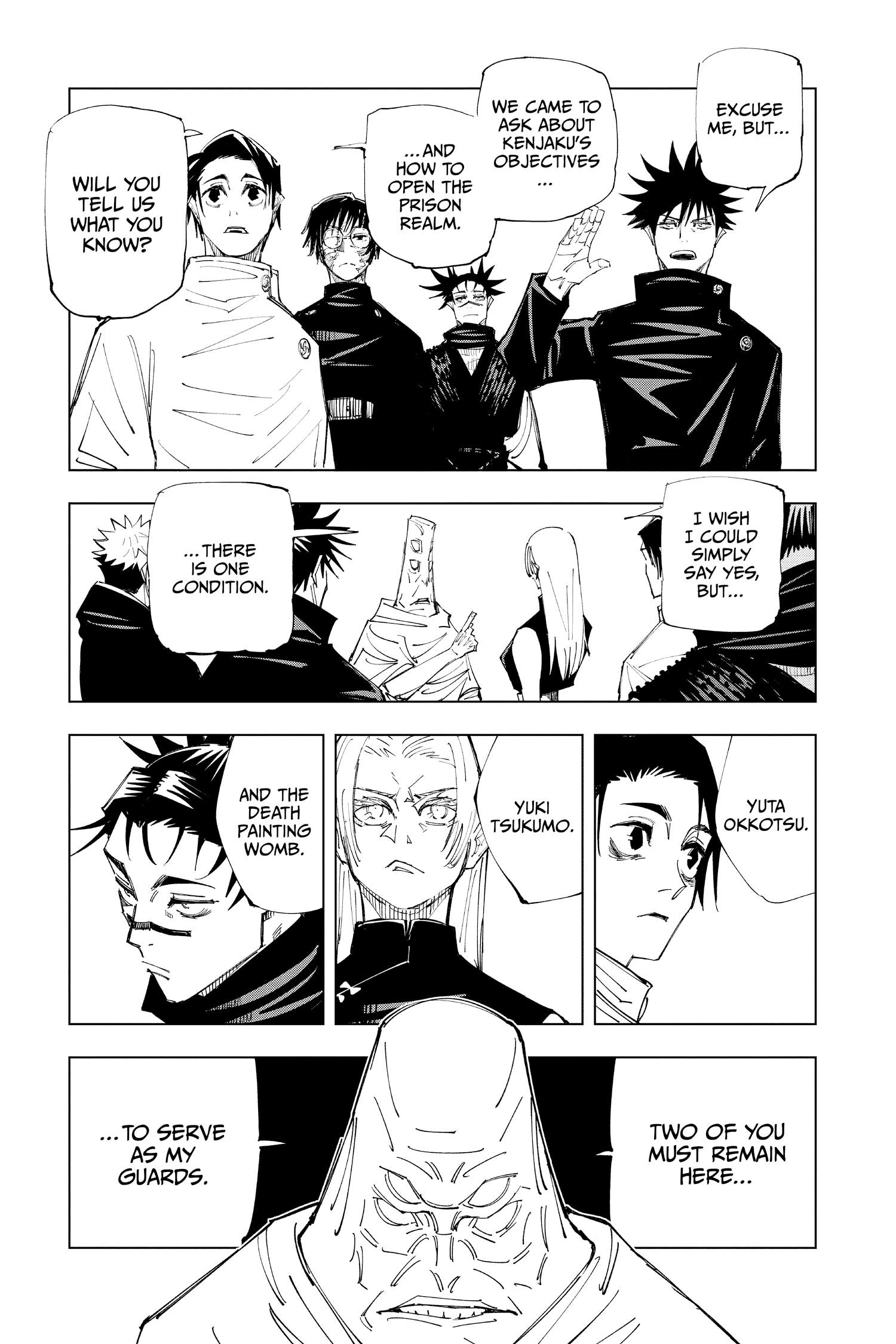 Jujutsu Kaisen Manga Online